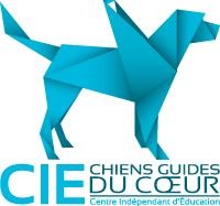 logo C.I.E Chiens Guides du coeur